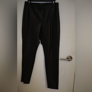 Women’s Black Leather Pants